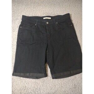 Levi Strauss & Co. Women's Bermuda Shorts, Size 18W Black